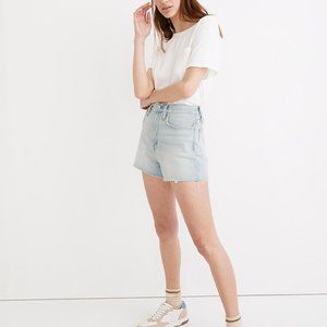 Madewell The Momjean Short Short in Fitzgerald Wash